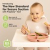 3-Pack Prep Suction Plates for Baby, 100% Silicone Toddler Plates, BPA-Free Divided Baby Plates with Suction - 2 of 4