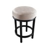 Meridian Furniture,Monette Taupe Velvet Counter Stool - 4 of 4