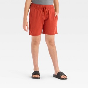 Boys' Above the Knee Pull-On Shorts - Cat & Jack™ - 1 of 3