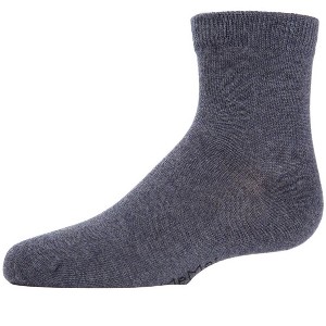 Memoi Basics Kids Cotton Blend Ankle Socks - 1 of 2