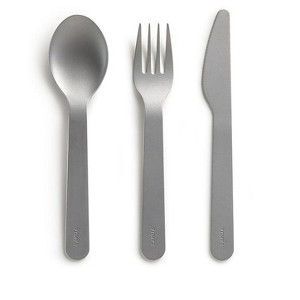 Lekue Basics To Go Cutlery Set, Stainless Steel - 1 of 1