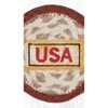 Earth Rugs Sunflower Truck Coaster 5"x5" – Rustic Farmhouse Printed Drink Mat - 3 of 3