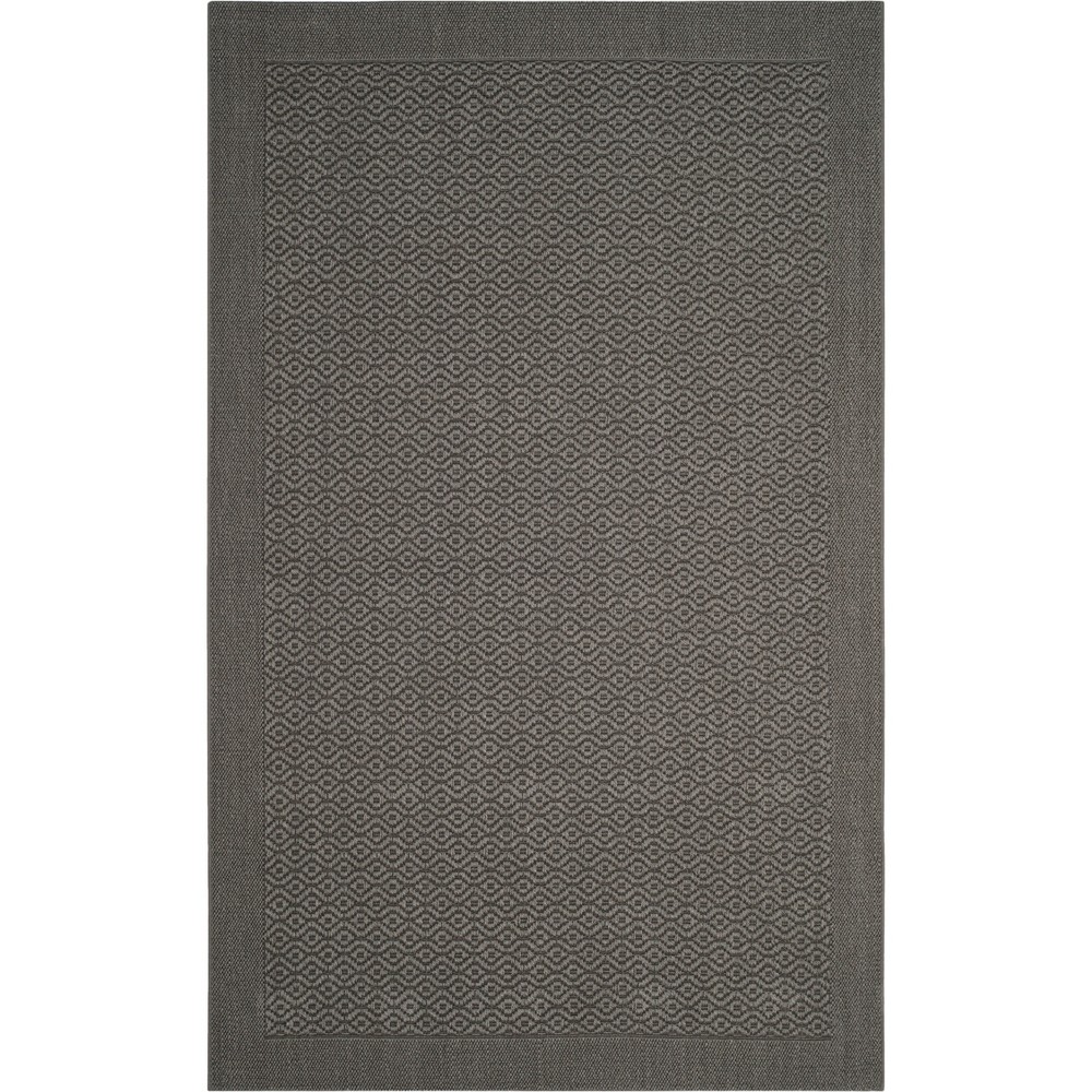 5'x8' Geometric Loomed Area Rug Gray - Safavieh