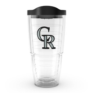 MLB Colorado Rockies 24oz Primary Logo Classic Tumbler - 1 of 4