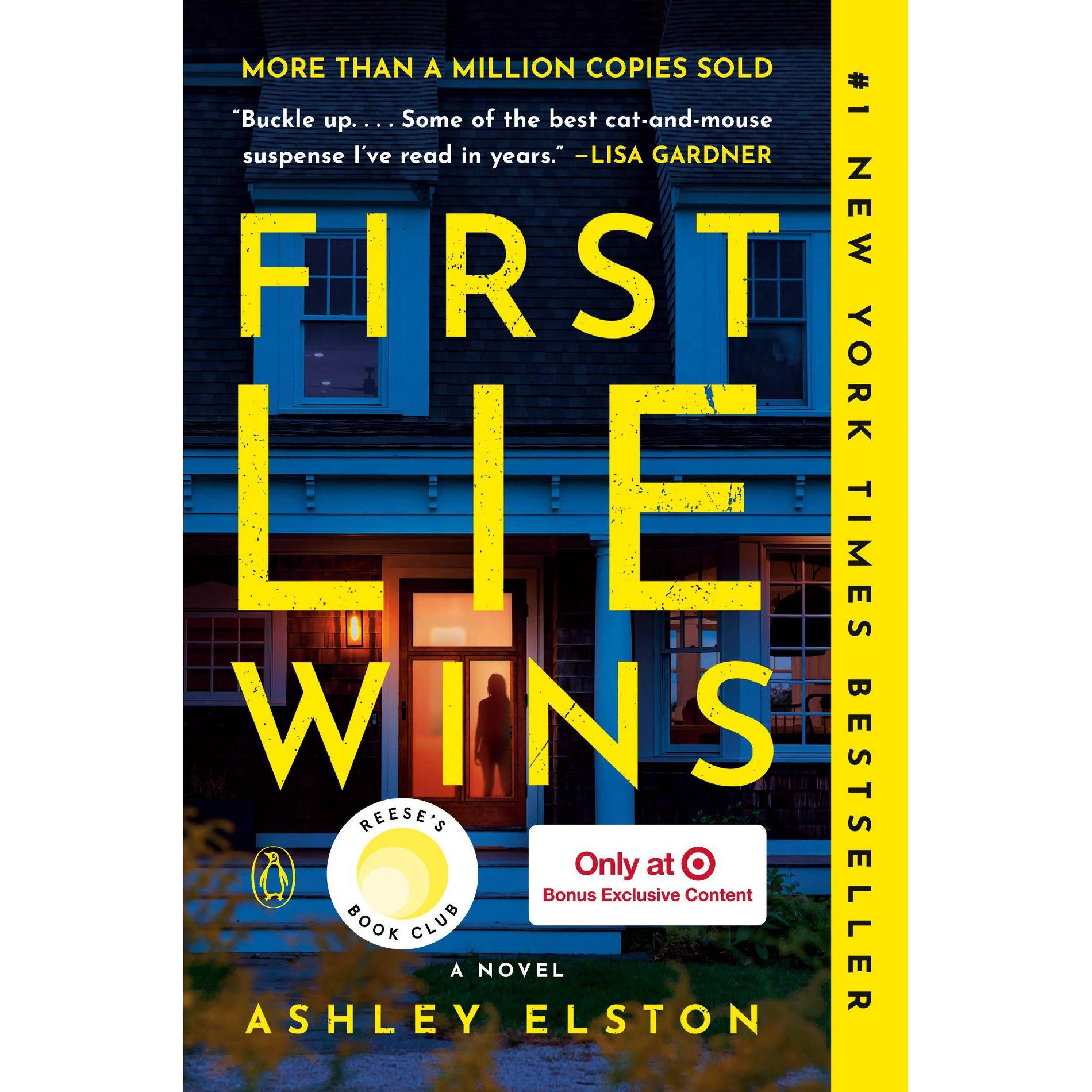 First Lie Wins - Target Exclusive Edition - by Ashley Elston (Paperback)