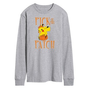 Men's - Pokémon - Pick Of The Patch Long Sleeve Graphic T-Shirt - 1 of 4