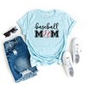 Simply Sage Market Women's Baseball Mom With Ball Short Sleeve Graphic Tee - 3 of 3