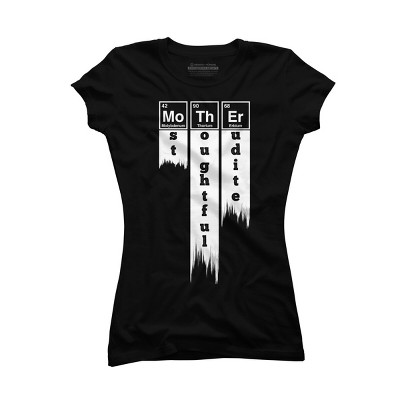 Junior's Design By Humans Mother Most Thoughtful Erudite Periodic Table By Yernar T-Shirt