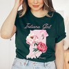 Simply Sage Market Women's Indiana Girly Flower Short Sleeve Graphic Tee - 2 of 4