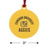 Cameron University Aggies Logo Aluminum Holiday Christmas Tree Ornament - 3 of 4