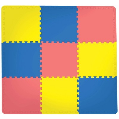 FloorPops Puzzle Interlocking Floor Tiles