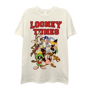 Mens Looney Tunes Group Shirt - Bugs Bunny Marvin and Taz Tee - 90Ã¯Â¿Â½s Classic T-Shirt - 1 of 4