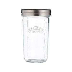 Kilner Sifter Jar Set, 0.5L Glass Baking Shaker with Mesh Lid and Cap - 1 of 4