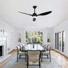 52" Ceiling Fan with Lights Remote Control,Quiet DC Motor 3 Blade Ceiling Fans 6 Speed Levels,Reversible Ceiling Fan,for Patio,Living Room,Bedroom - 4 of 4