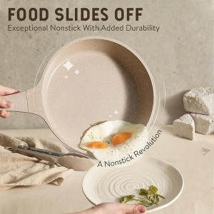 Nebula Vortex Induction-Ready Nonstick Cookware Ensemble - 1 of 3