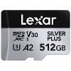 Lexar® Professional SILVER PLUS Series microSDXC™ UHS-I Card with SD™ Adapter - 3 of 4
