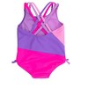RuffleButts Baby Girls UPF50+ Sun Protected Color Block Cross-Back One Piece Swimsuit - 2 of 2