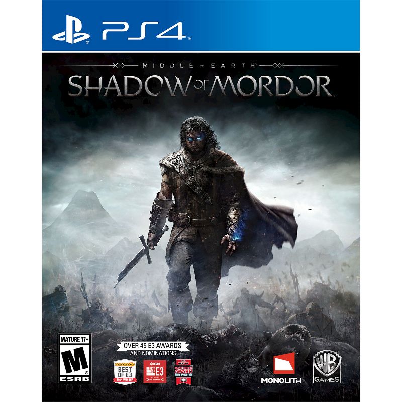 Middle Earth: Shadow of Mordor PlayStation 4, 1 of 2