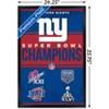 Trends International NFL New York Giants - Champions 23 Framed Wall Poster Prints - 3 of 4