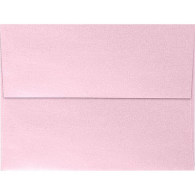 LUX A7 Invitation Envelopes 5 1/4 x 7 1/4 50/Box Rose Quartz Metallic 5380-04-50