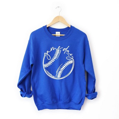 Simply Sage Market Women's Graphic Sweatshirt Game Day Baseball
