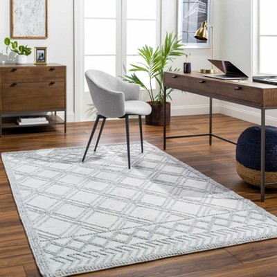 Hauteloom Rectangle Area Rug White : Target