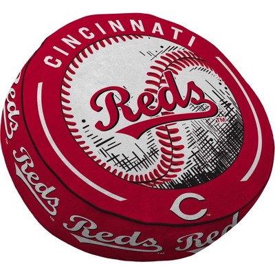 MLB Cincinnati Reds Baseball Circle Plushlete Pillow