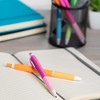 Simply Genius 100 pack of Office Pens, Retractable Ballpoint Pens in Black Ink, Great for Schools, Notebooks, Journals(Pink, 100pcs) - 3 of 4