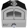 Deco Chef 2 in 1 Propane Gas Pizza Oven & Grill Portable w/ Pizza Stone & Peel - 2 of 4