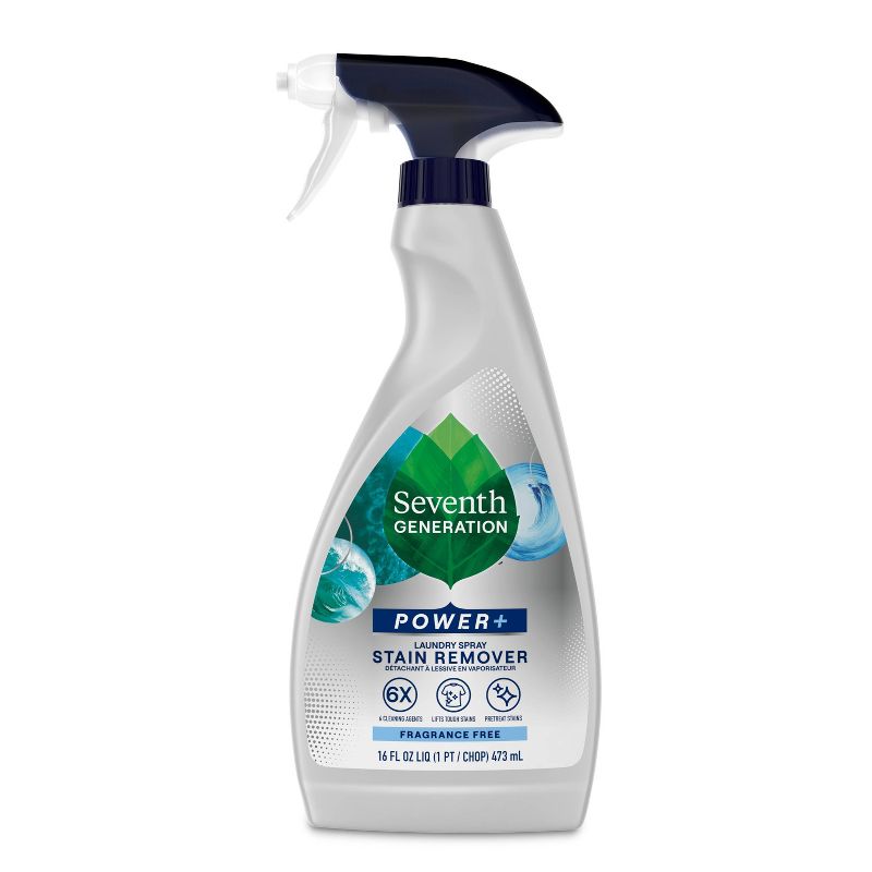 Seventh Generation Laundry Stain Removers Free &#38; Clear - 16 fl oz, 3 of 8