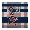 MLB Detroit Tigers Heathered Stripe Queen Bedding Set in a Bag - 3pc - 2 of 3