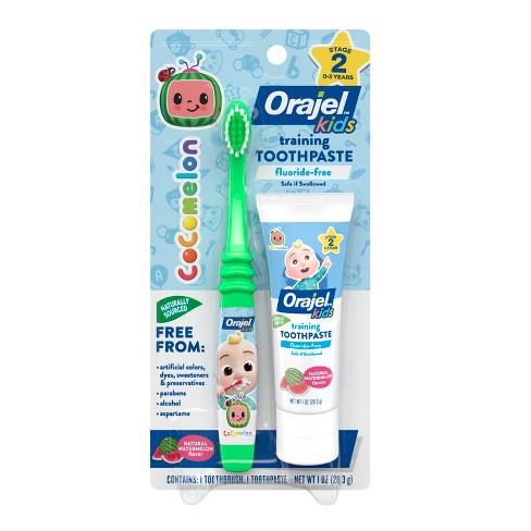 Orajel Kids Paw Patrol Fluoride-free Training Toothpaste - Fruity