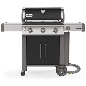 Weber Genesis II E-315 Outdoor Stainless Steel 3 Burner Natural Gas Grill, Black - 1 of 4