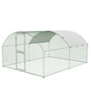 Large Metal Chicken Coop, Walk-in Chiken Coop, Outdoor Poultry Cage Hen House, Chicken Pen for Outdoor Backyard Farms, Homesteading Use - 4 of 4