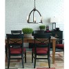 Cal Lighting 60W X 3 Kinder Metal 3 Light Chandelier (Edison Bulbs Not Included) - 2 of 2