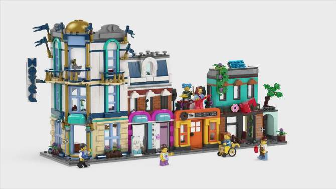 LEGO Creator Main Street 3-in-1 Building Toy Set 31141, 2 of 8, play video