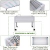 Anybear 48x24x35in Antique White Galvanized Elevated Garden Bed - 2 of 4