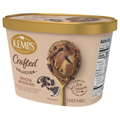 Kemps Crafted Collection Mocha Mudslide Ice Cream - 1.5qt