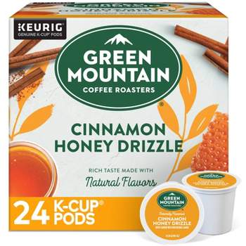 Green Mountain Cinnamon Honey Drizzle Light Roast Coffee Pods - 7.9oz/24ct