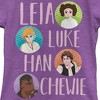 Girl's Star Wars: Galaxy of Adventures Leia Luke Han Chewie T-Shirt - image 2 of 4