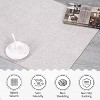 Washable Bathroom Rug,Ultra-Thin Non-Slip Modern Solid Carpet for Entrance, Kitchen & Bathroom - 4 of 4