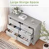 WhizMax French Vintage Dresser for Bedroom with 6 Drawers, Vintage Design Wood Drawer Dresser Chest of Drawers for Closet, Living Room, Hallway - 3 of 4