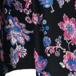 black paisley floral