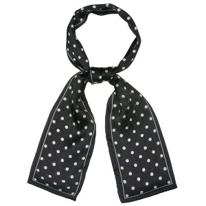 INSPIRE CHIC Women's Lovely Polka Dot Pattern Hair Band Neck Wraps 38.5x3.5 inches(LxW) - 1 of 4