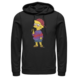 Men's The Simpsons Cool Lisa Pull Over Hoodie - 1 of 4