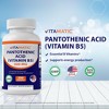 Pantothenic Acid 500 mg - 200 Capsules - 3 of 4