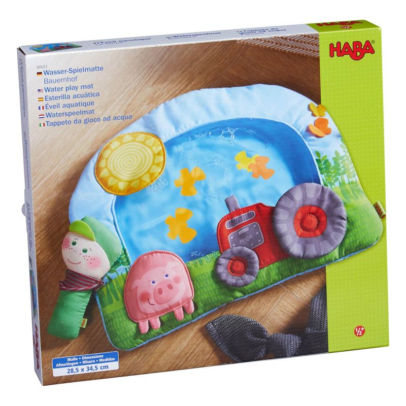 HABA On the Farm Tummy Time Water Play Mat, 4 of 5