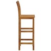 vidaXL Bar Stools 4 pcs Solid Acacia Wood - 4 of 4