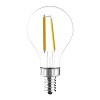 GE 2pk 60W A15 LED Ceiling Fan Light Bulbs Clear: E12 Candelabra Base, Dimmable, 500 Lumens, 2700K, 5.5W, 13.7-Year Life - 2 of 3