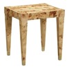 TOV Furniture Brandyss Engineered Wood Burl End Table in Natural Brown - image 2 of 4